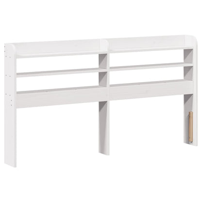 Giroletto con Testiera senza Materasso Bianco 160x200 cm | homemem39