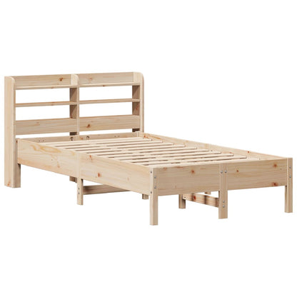 Letto senza Materasso 90x200 cm in Legno Massello di Pino
