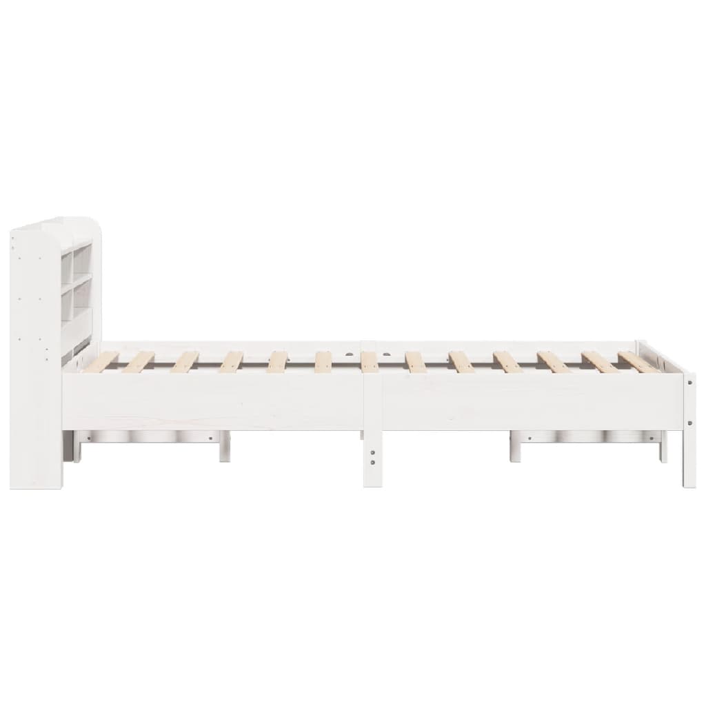 Letto senza Materasso Bianco 90x200 cm Legno Massello di Pino - homemem39