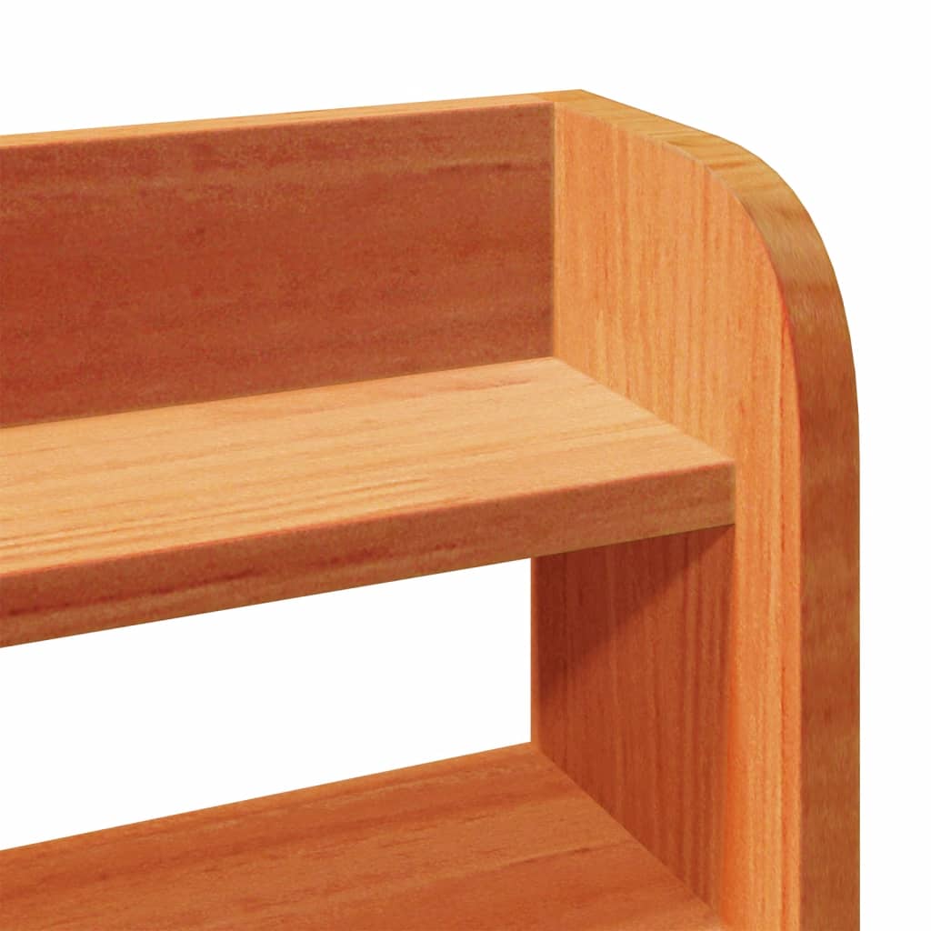 Letto senza Materasso Marrone Cera 150x200 cm in Legno di Pino - homemem39