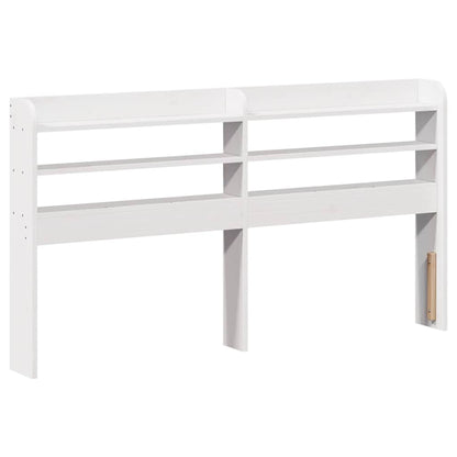 Letto senza Materasso Bianco 120x190 cm Legno Massello di Pino | homemem39