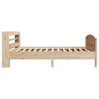 Letto senza Materasso 90x200 cm in Legno Massello di Pino