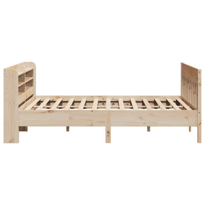 Letto senza Materasso 200x200 cm in Legno Massello di Pino | homemem39