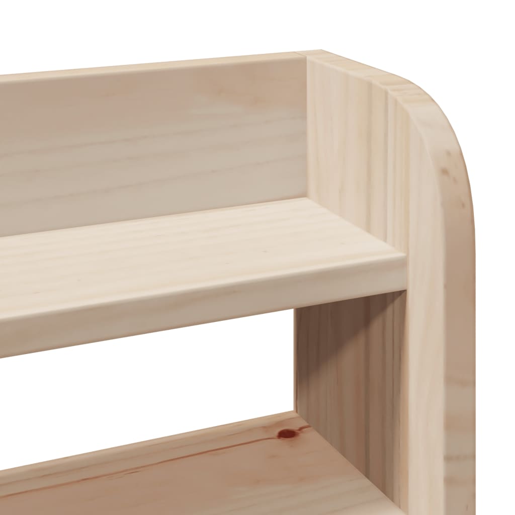 Letto senza Materasso 150x200 cm in Legno Massello di Pino | homemem39