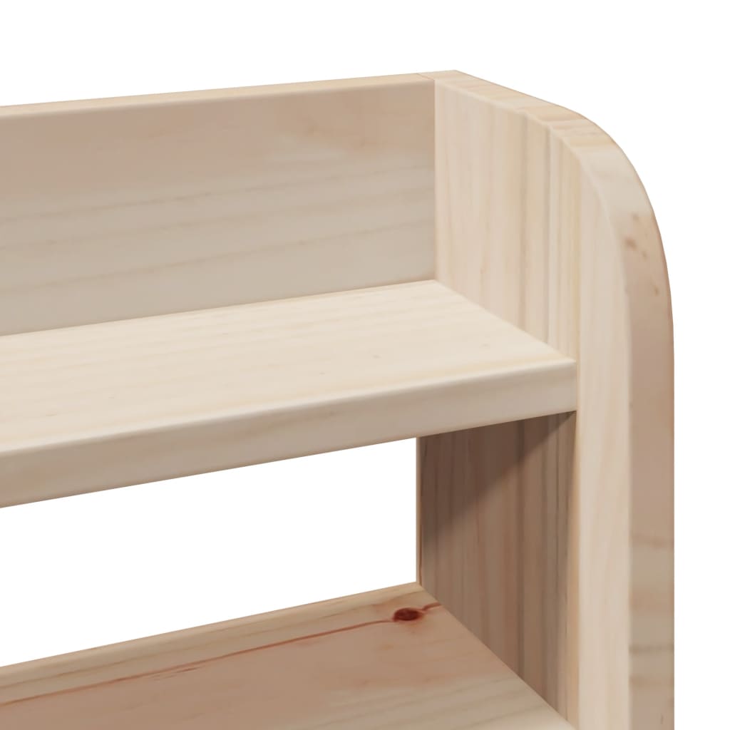 Letto senza Materasso 135x190 cm in Legno Massello di Pino | homemem39