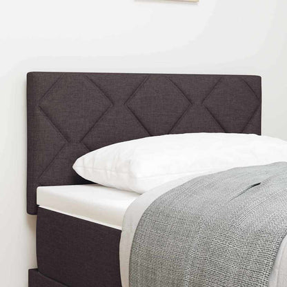 Testiera LED Marrone Tessuto | homemem39