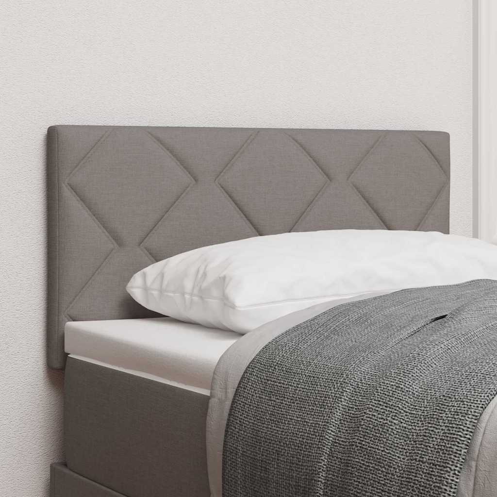 Testiera con luci a strisce a LED Talpa 80 cm Tessuto