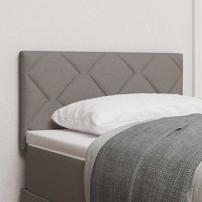 Testiera con luci a strisce a LED Talpa 80 cm Tessuto