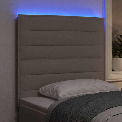 Testiera LED con luci a strisce a LED Talpa 80 cm Poliestere - homemem39