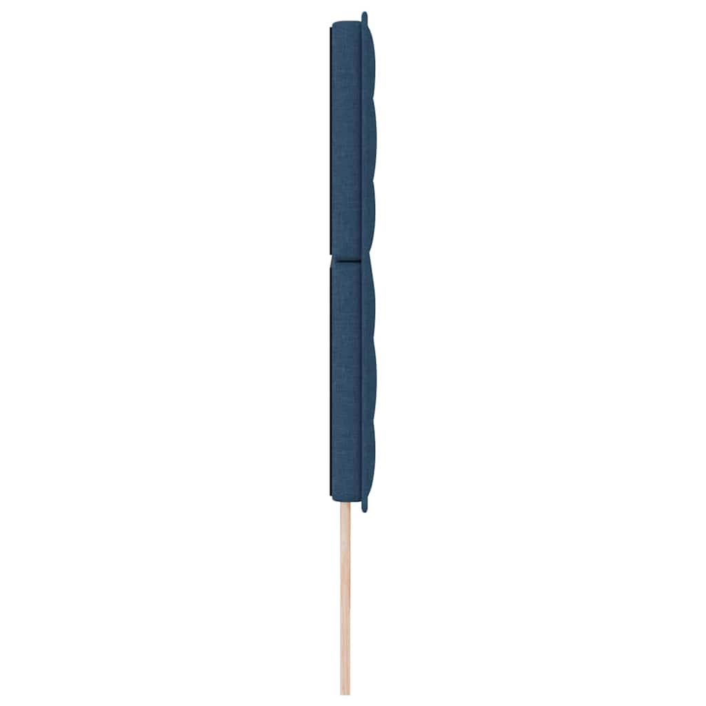 Testiera LED con strisce LED con testiera Blu 180 cm Tessuto | homemem39