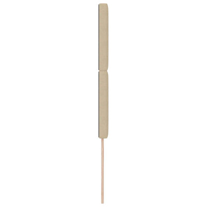 Testiera LED con testiera Grigio Verde 80 cm Tessuto in Cords | homemem39