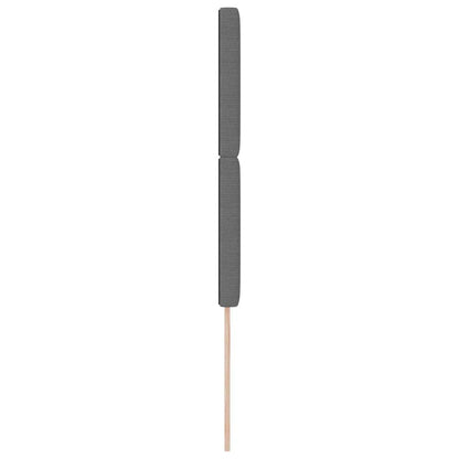 Testiera LED con testiera Grigio chiaro 90 cm Tessuto in Cords | homemem39