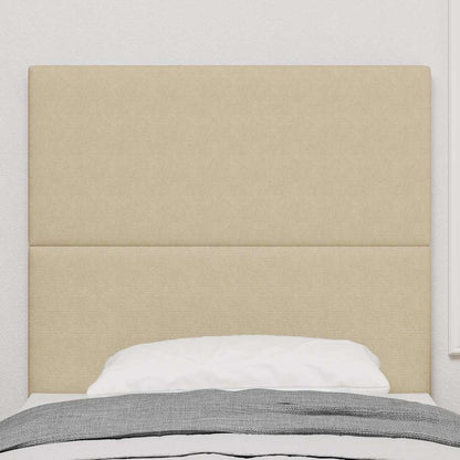Testiera LED con testiera Grigio Verde 90 cm Tessuto in Cords | homemem39