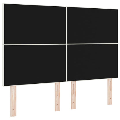 Testiera LED con strisce LED Crema 144 cm Tessuto in Cords | homemem39