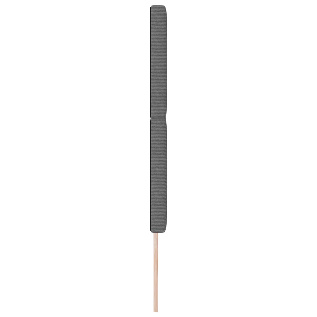 Testiera LED con testiera Grigio chiaro 180 cm Tessuto in Cords | homemem39