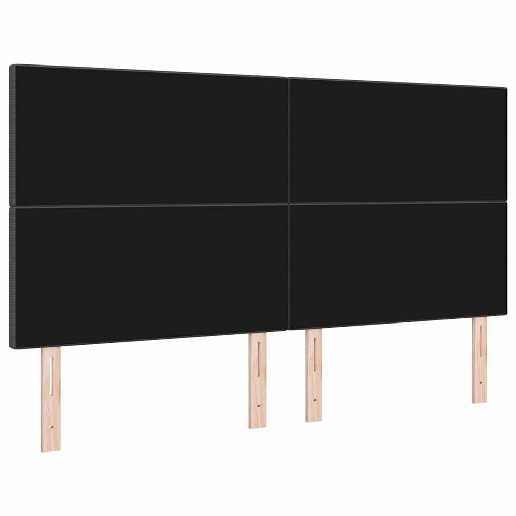 Testiera LED con testiera Grigio scuro 180 cm Tessuto in Cords | homemem39
