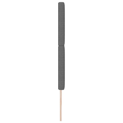 Testiera LED con testiera Grigio chiaro 200 cm Tessuto in Cords | homemem39