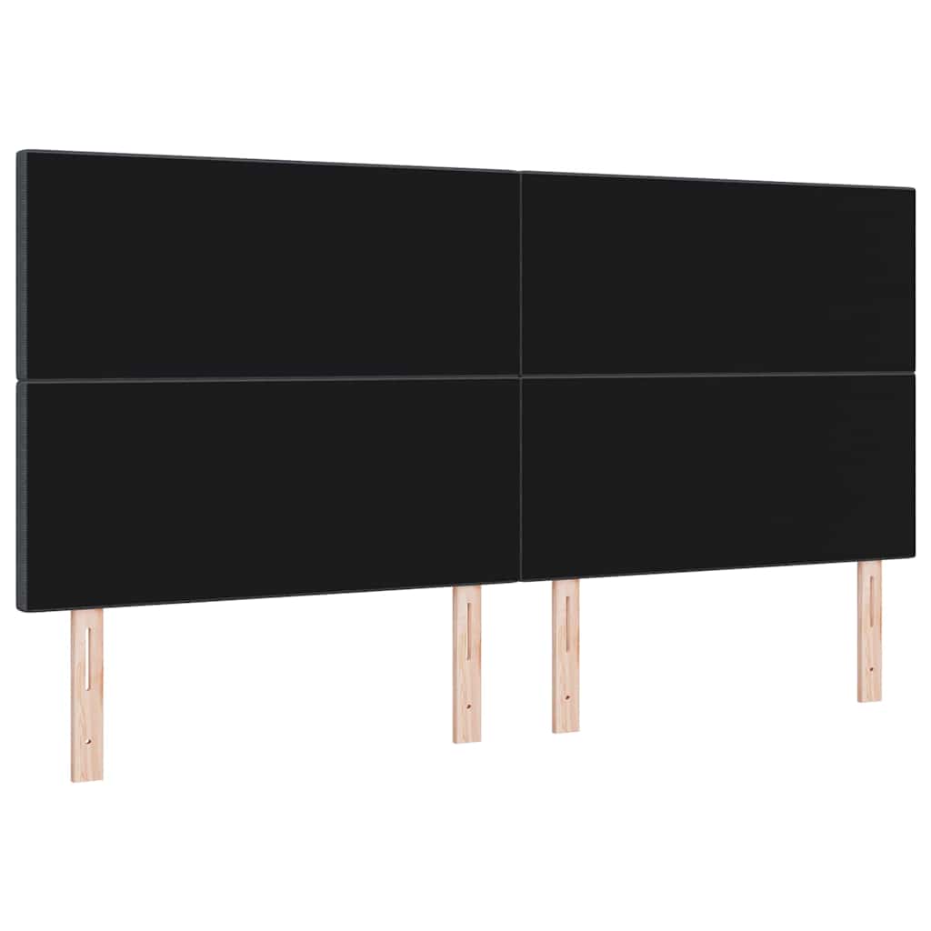 Testiera LED con testiera Grigio scuro 200 cm Tessuto in Cords | homemem39