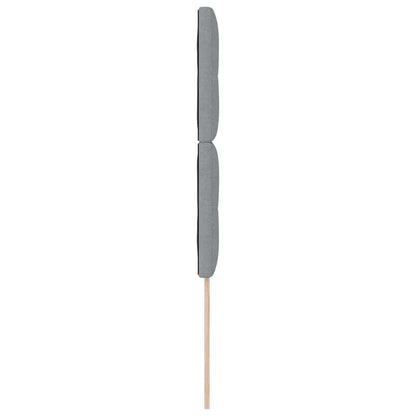 Testiera LED con testiera Grigio chiaro 100 cm Tessuto