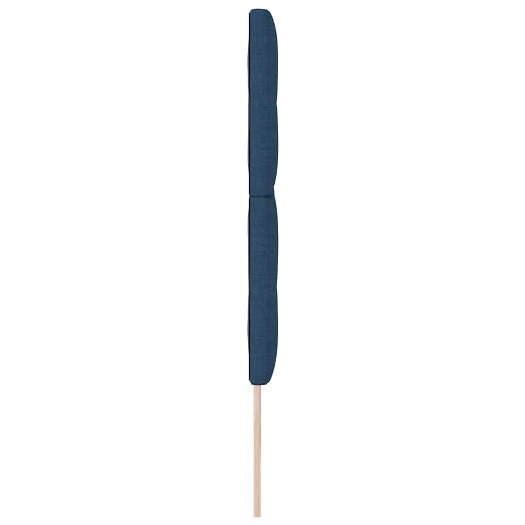 Testiera LED con strisce LED con testiera Blu 200 cm Tessuto | homemem39