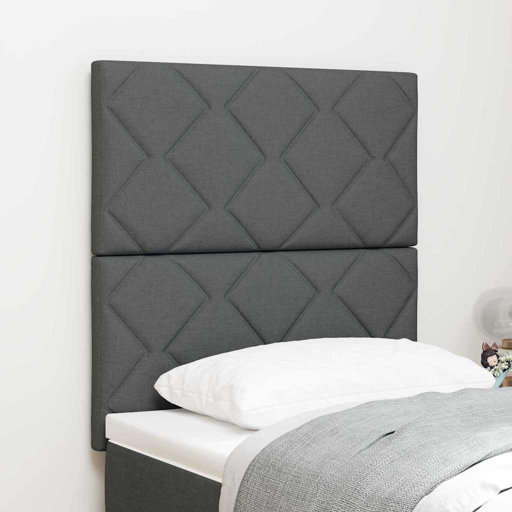Testiera LED Grigio Tessuto | homemem39