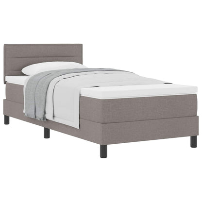 Letto a molle con testiera Talpa 90 x 190 cm Tessuto | homemem39