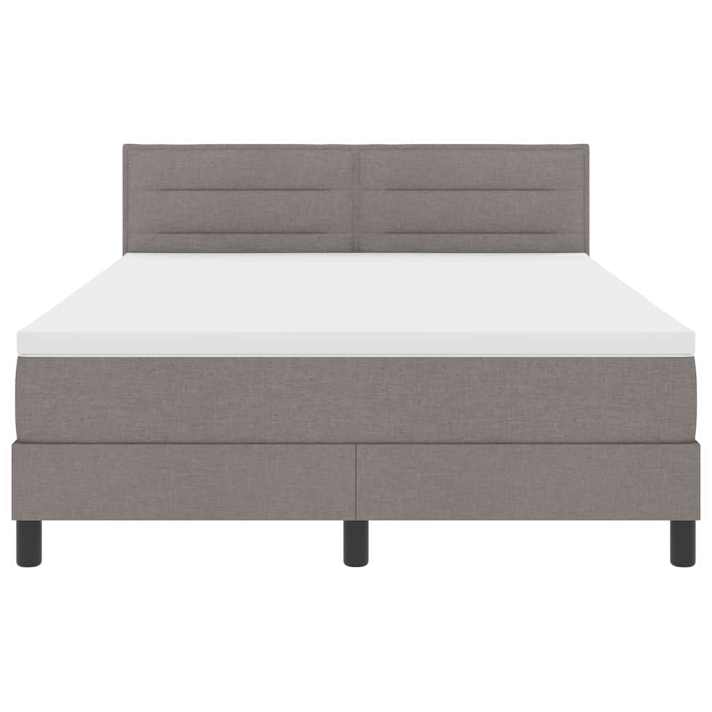 Letto a molle con testiera Talpa 140 x 190 cm Tessuto | homemem39