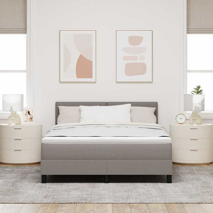 Letto a molle con testiera Talpa 140 x 200 cm Tessuto | homemem39