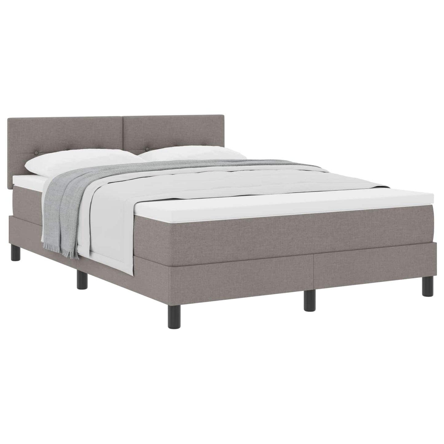 Letto a molle con testiera Talpa 140 x 200 cm Tessuto | homemem39