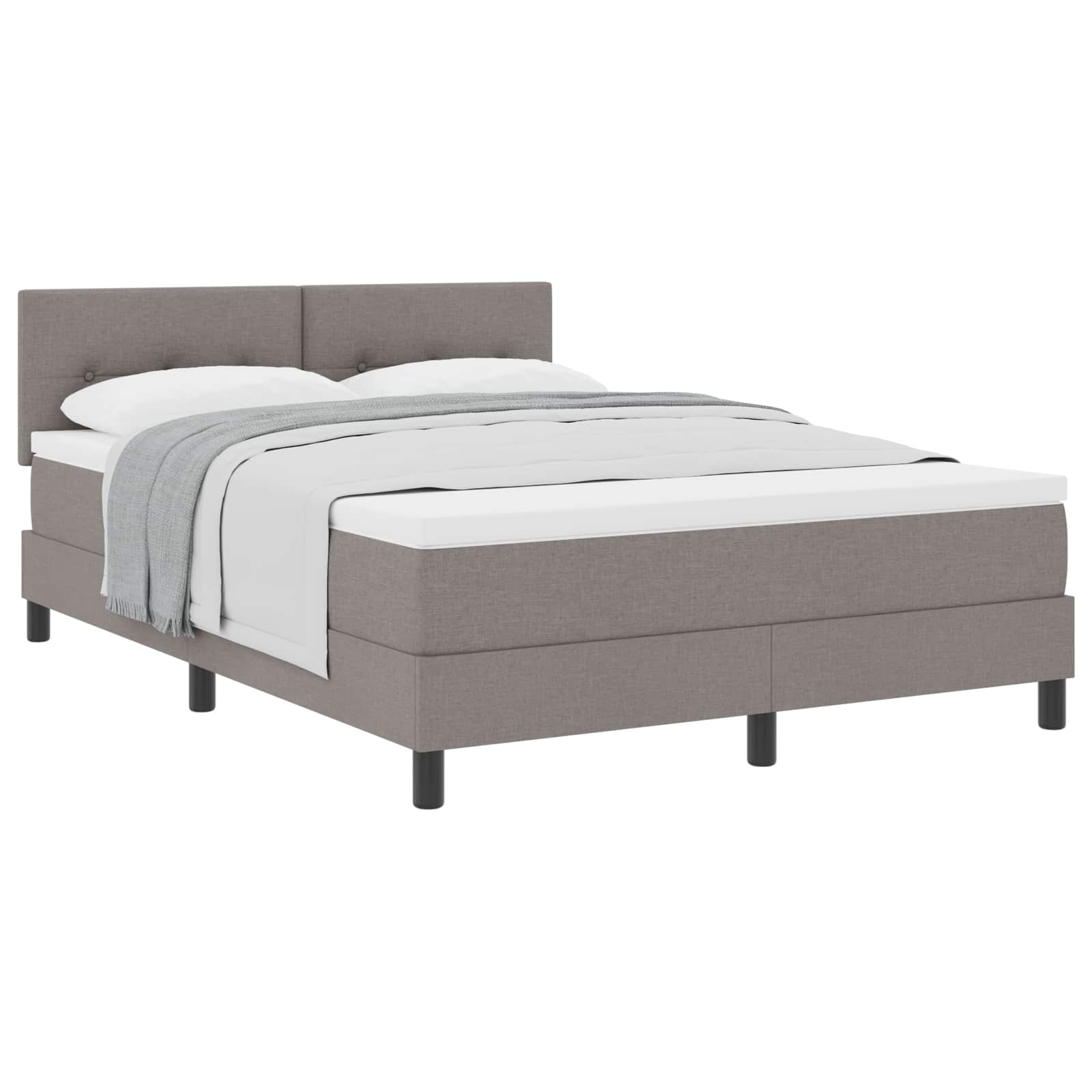 Letto a molle con testiera Talpa 160 x 200 cm Tessuto | homemem39