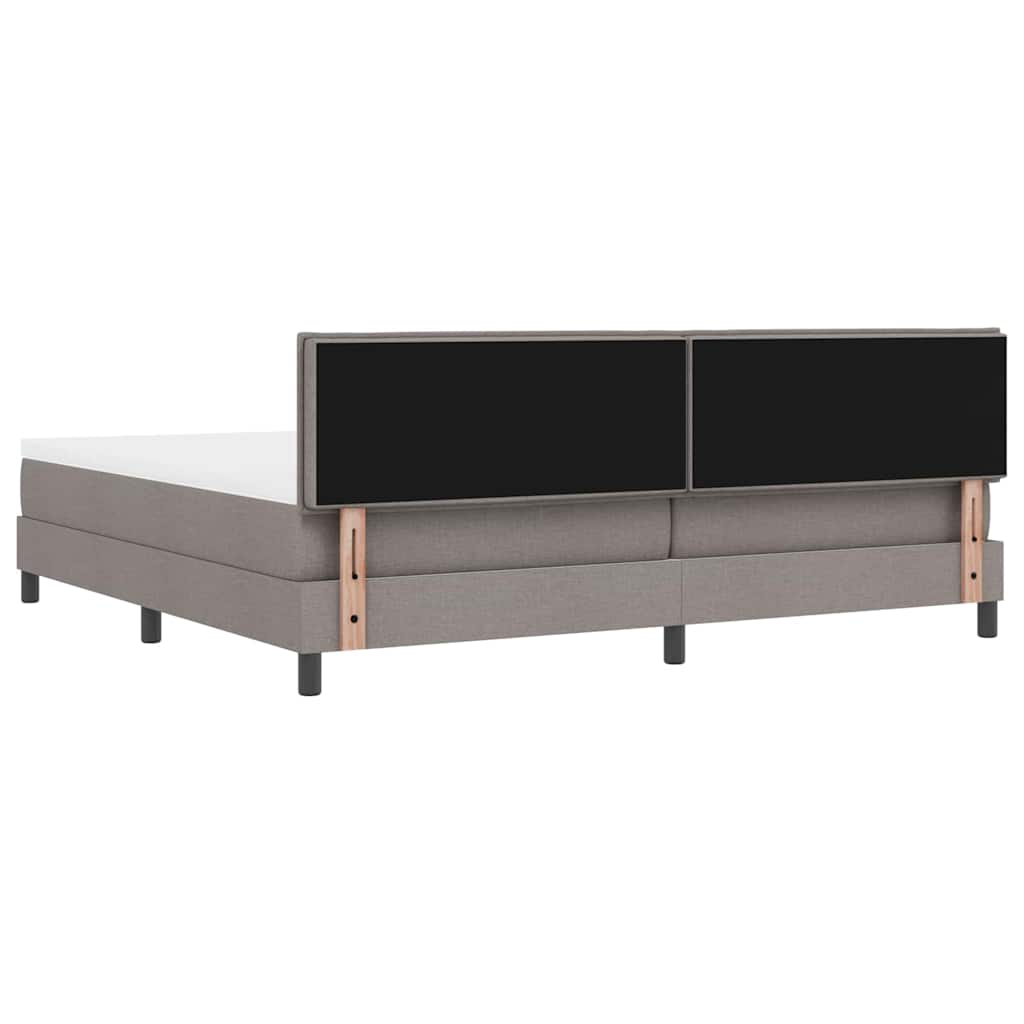 Letto a molle con testiera Talpa 200 x 200 cm Tessuto | homemem39