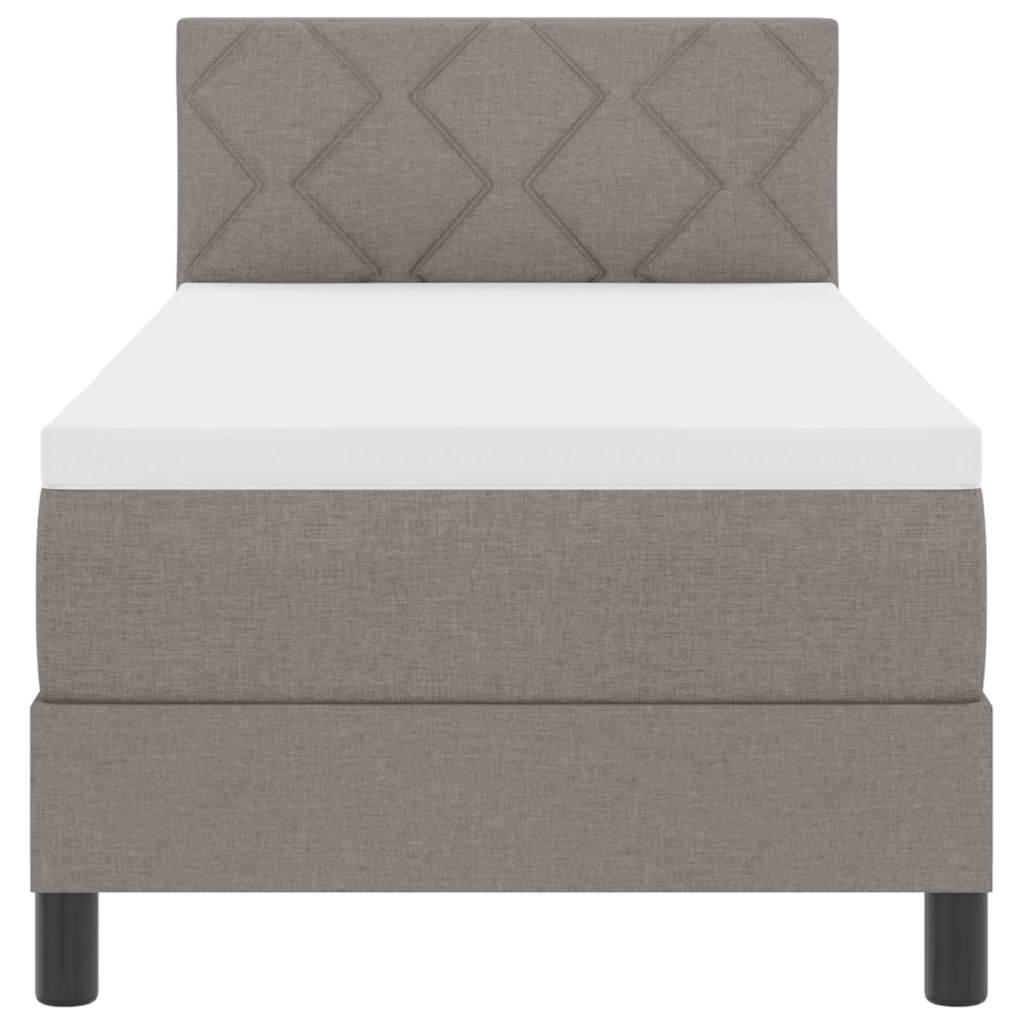 Letto a molle con testiera Talpa 80 x 200 cm Tessuto | homemem39