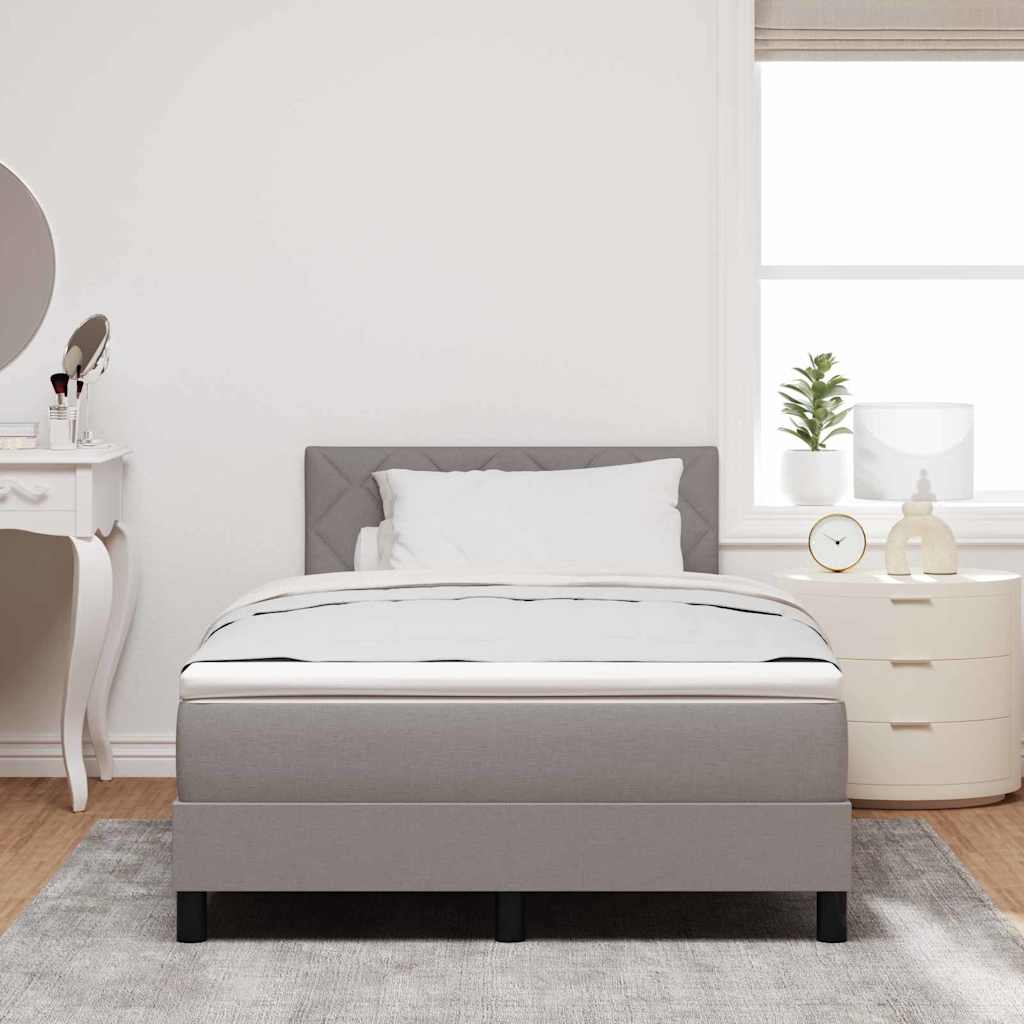 Letto a molle con testiera Talpa 120 x 190 cm Tessuto | homemem39