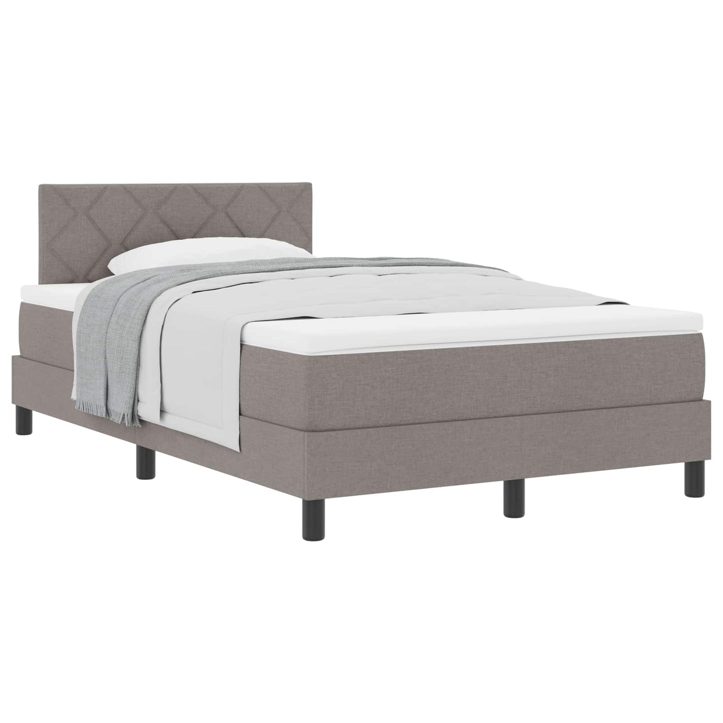 Letto a molle con testiera Talpa 120 x 190 cm Tessuto | homemem39
