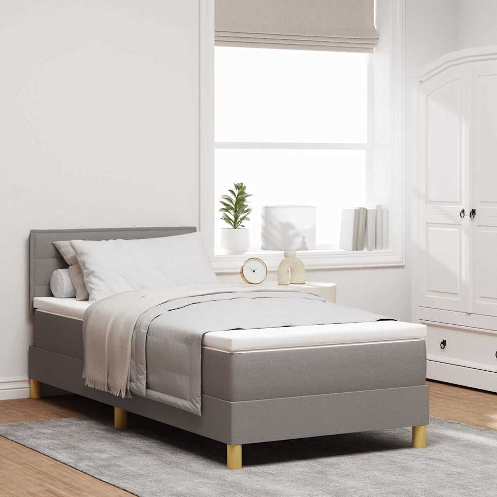 Letto a molle con cuscino Talpa 80 x 200 cm Tessuto