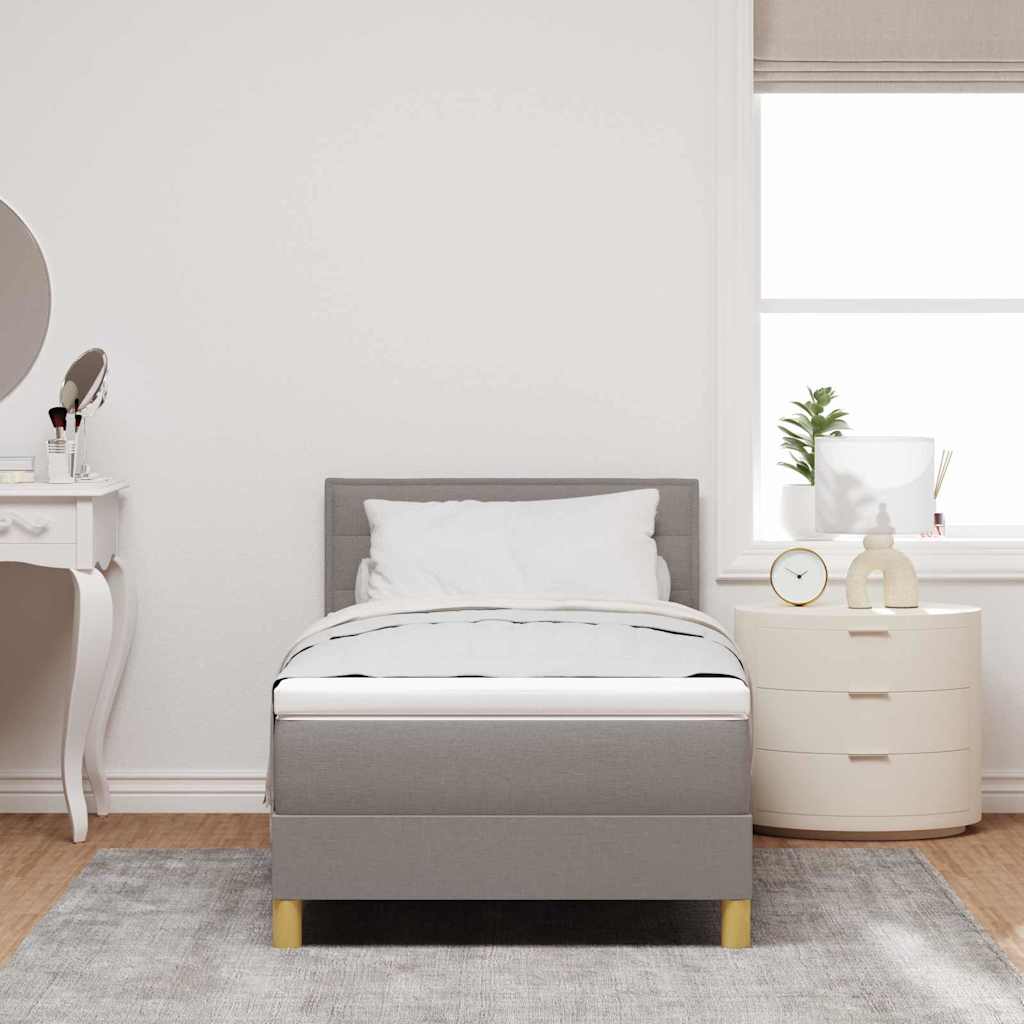 Letto a molle con cuscino Talpa 80 x 200 cm Tessuto