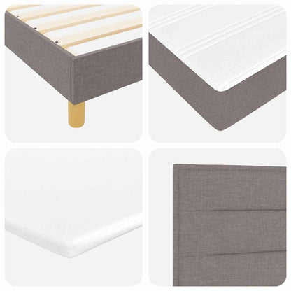 Letto a molle con cuscino Talpa 90 x 190 cm Tessuto | homemem39