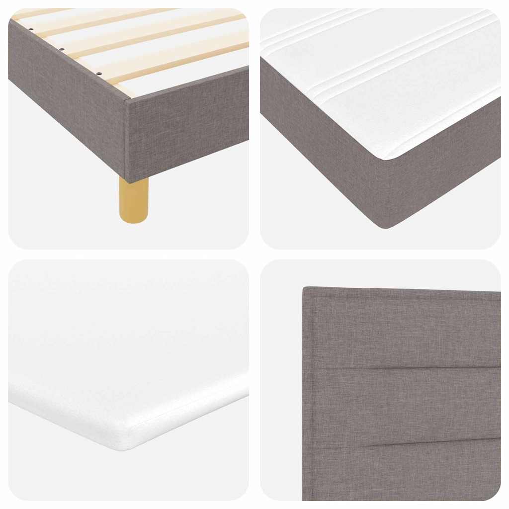 Letto a molle con cuscino Talpa 90 x 200 cm Tessuto | homemem39