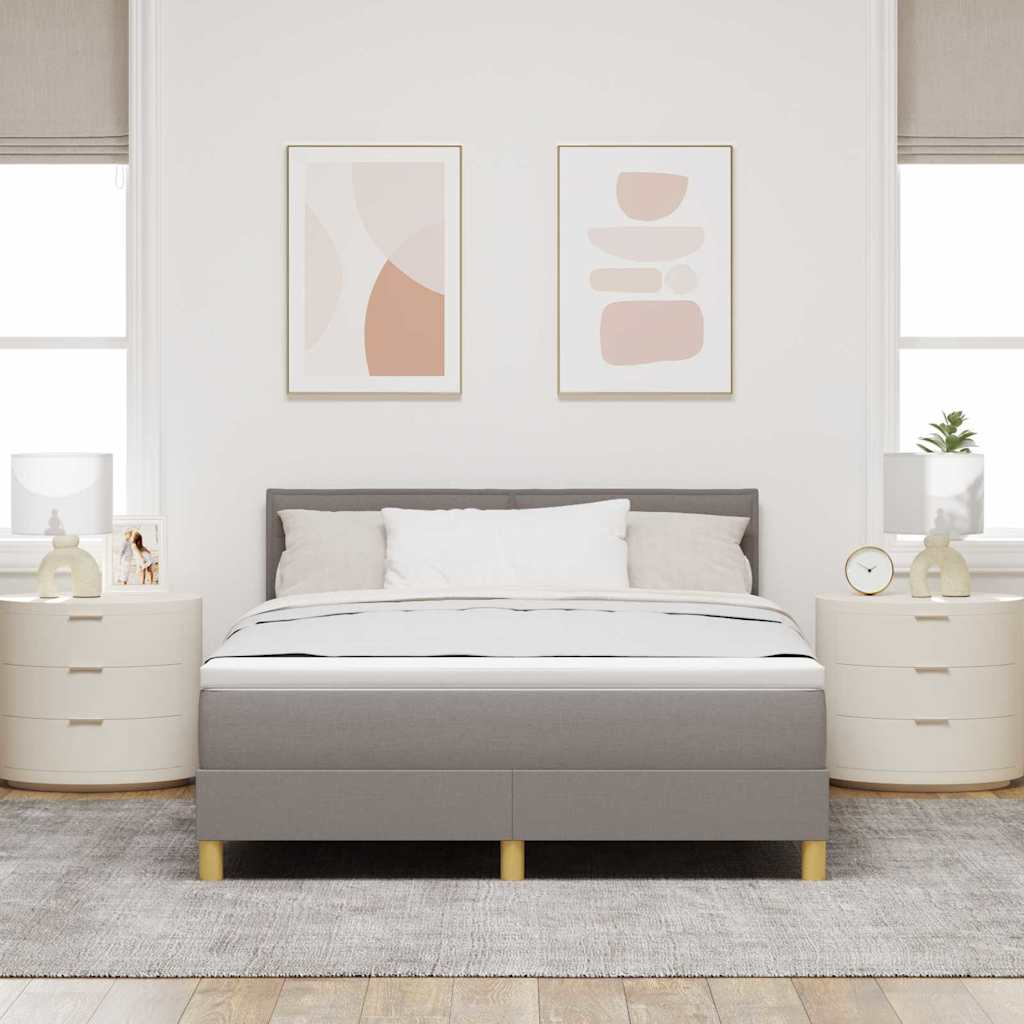 Letto a molle con cuscino Talpa 140 x 200 cm Tessuto | homemem39