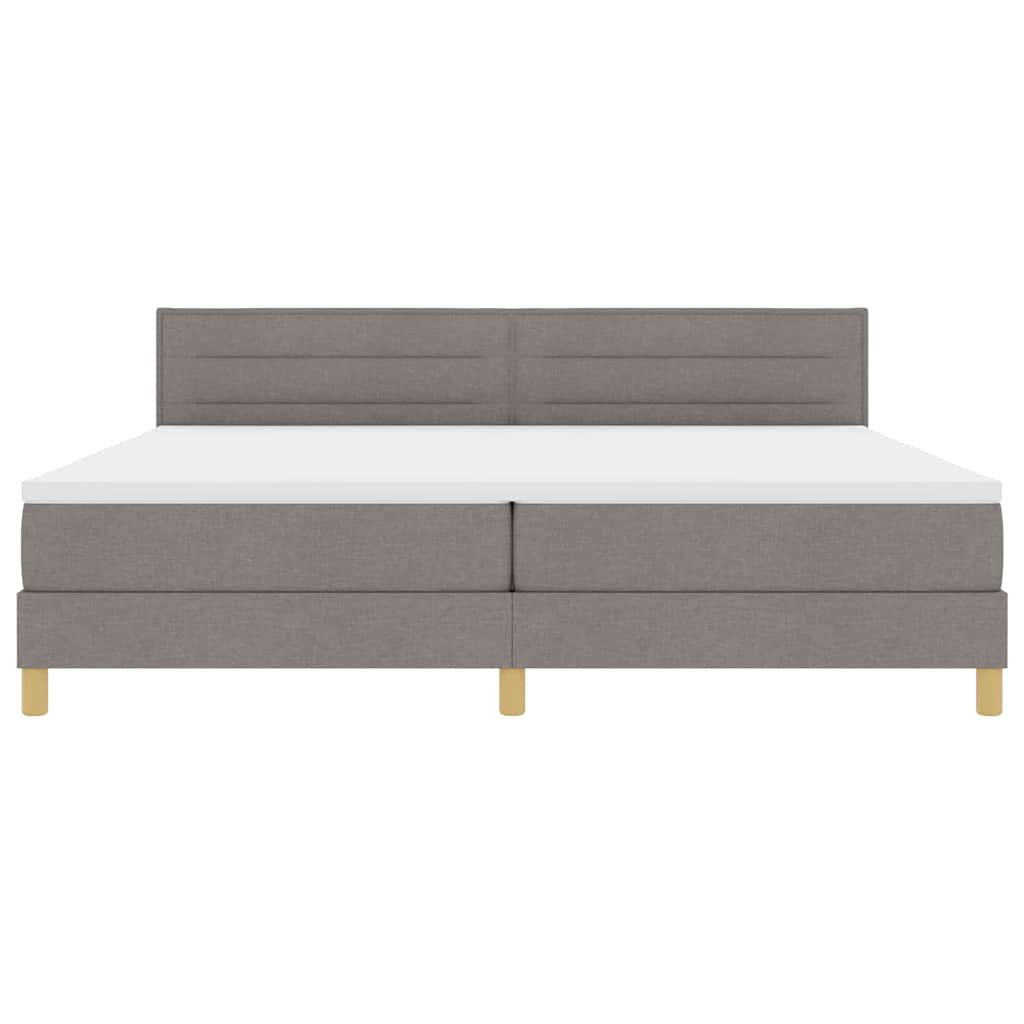 Letto a molle con cuscino Talpa 200 x 200 cm Tessuto | homemem39