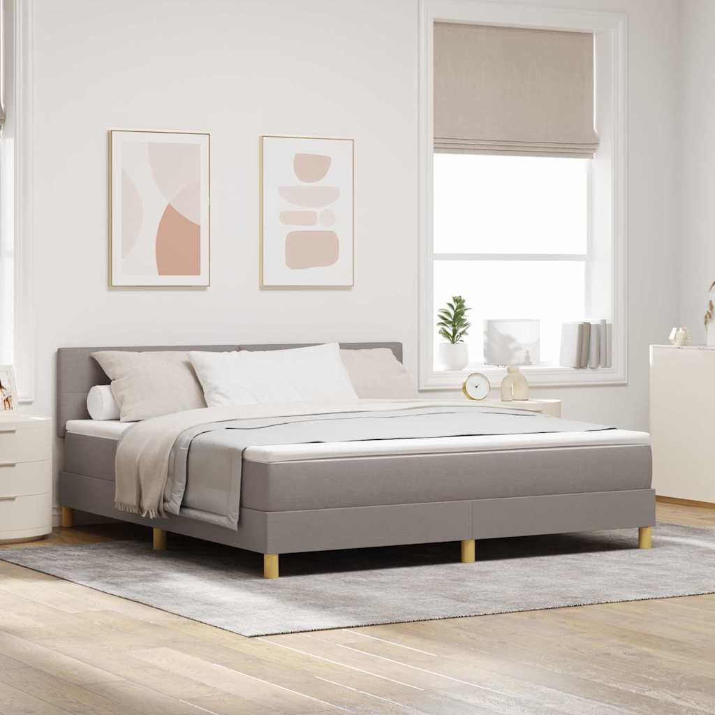 Letto a molle con cuscino Talpa 180 x 200 cm Tessuto | homemem39