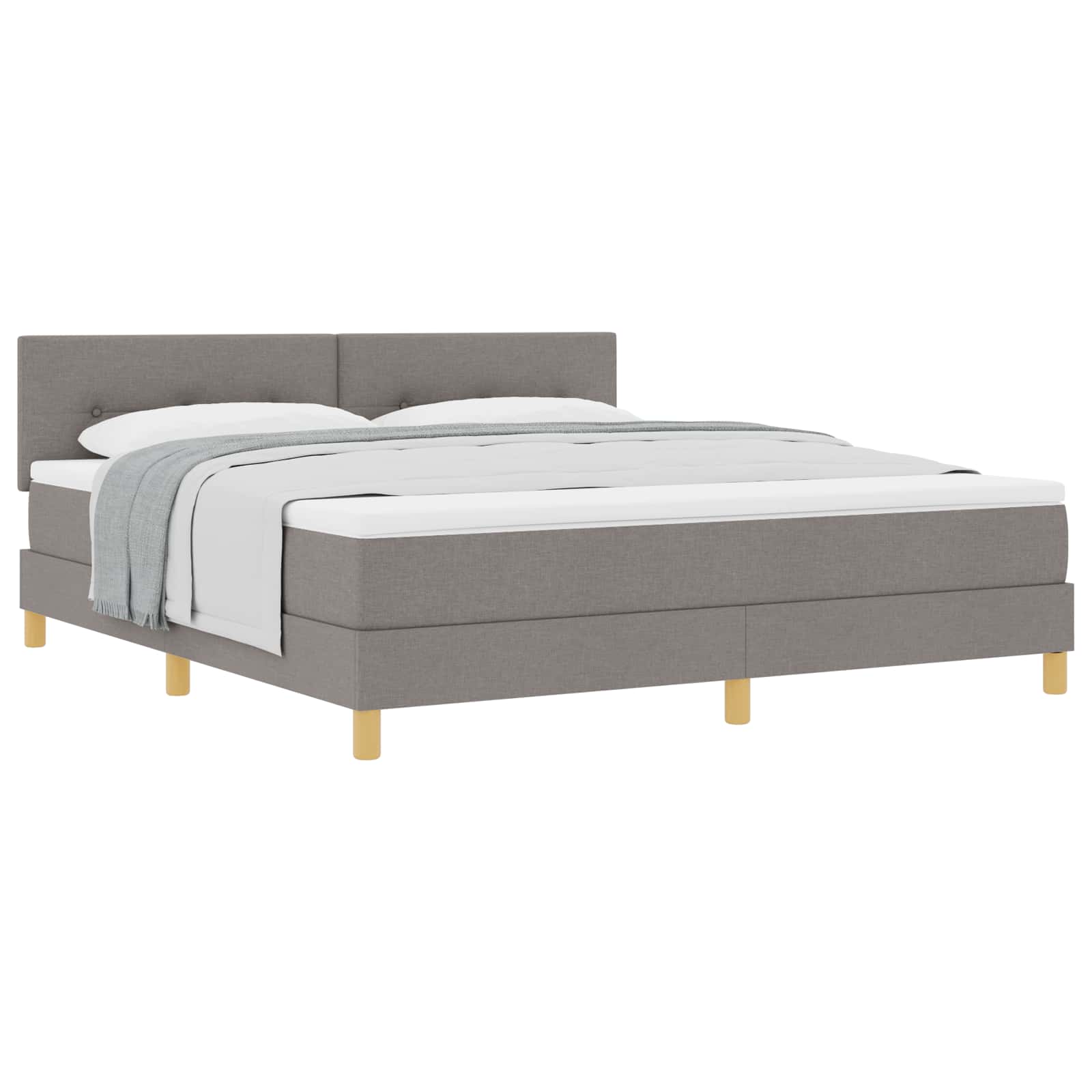 Letto a molle con cuscino Talpa 180 x 200 cm Tessuto | homemem39