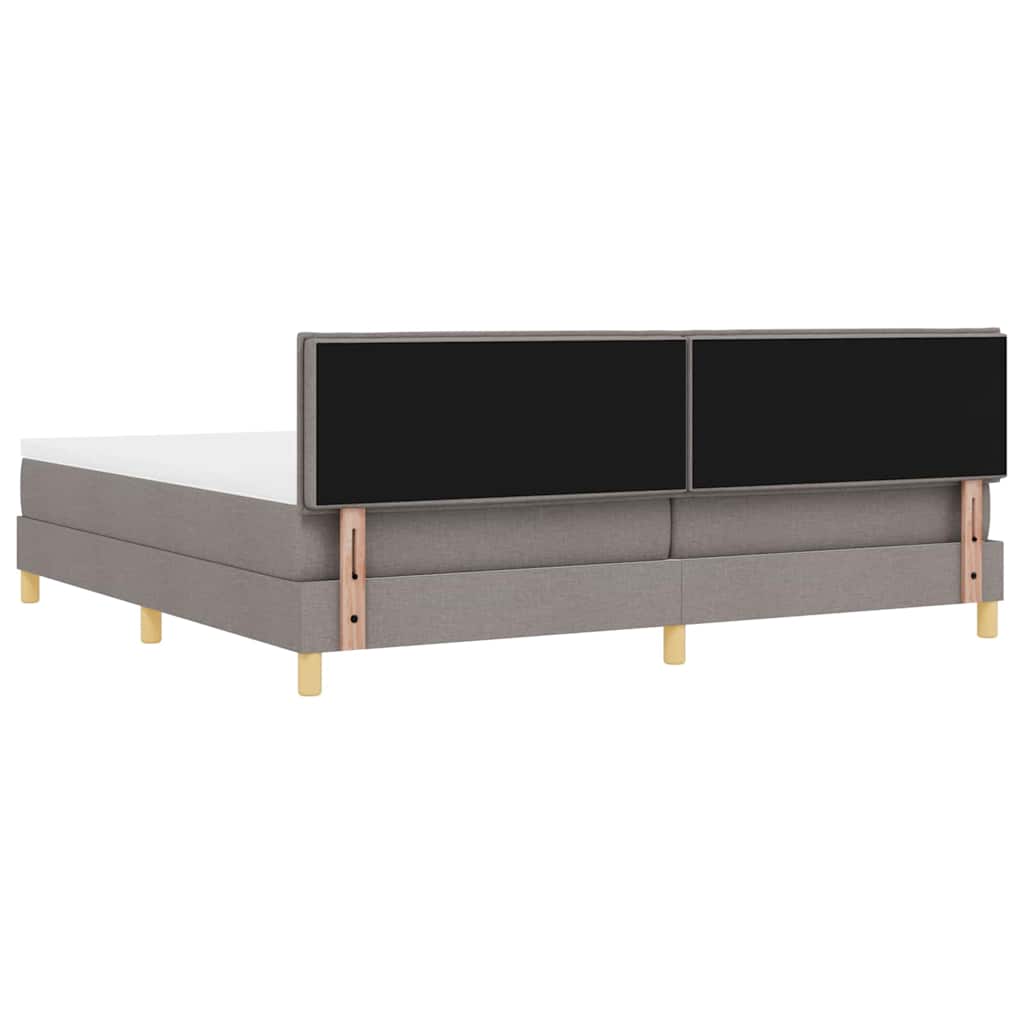 Letto a molle con cuscino Talpa 200 x 200 cm Tessuto | homemem39