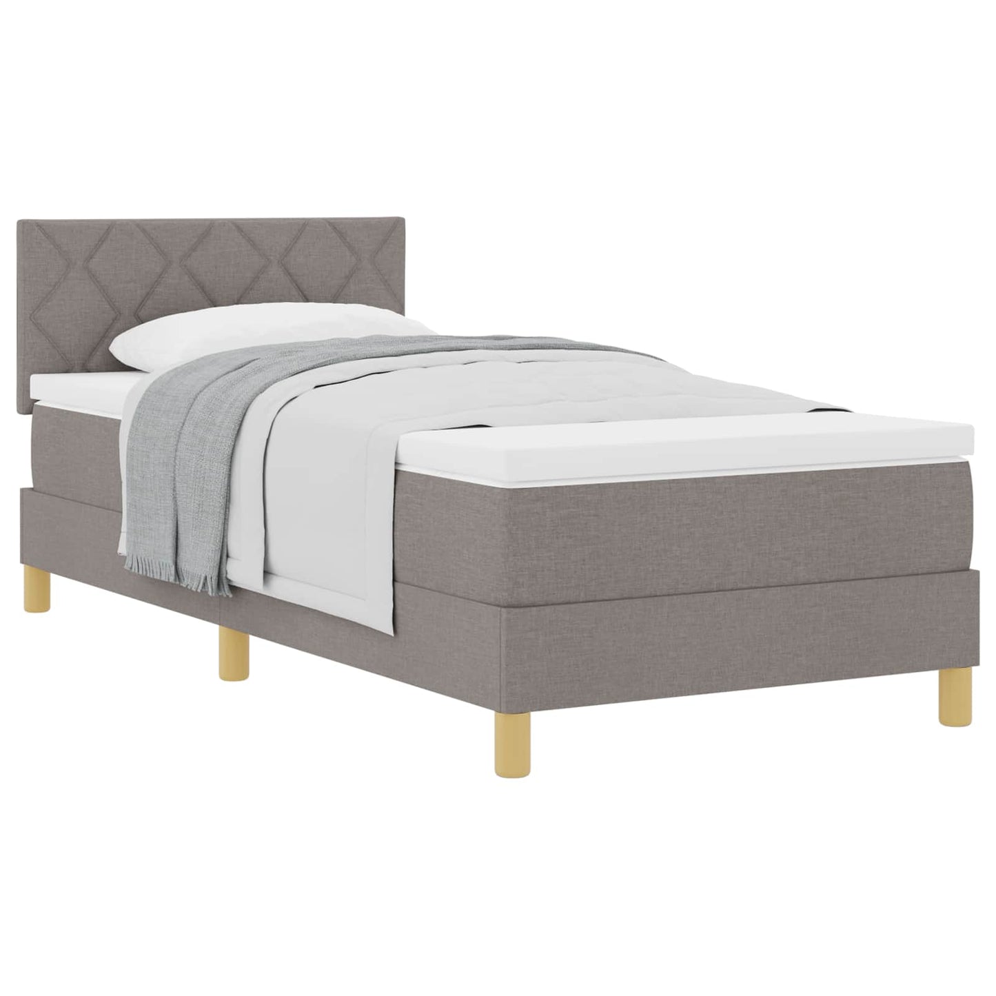 Letto a molle con cuscino Talpa 90 x 200 cm Tessuto | homemem39