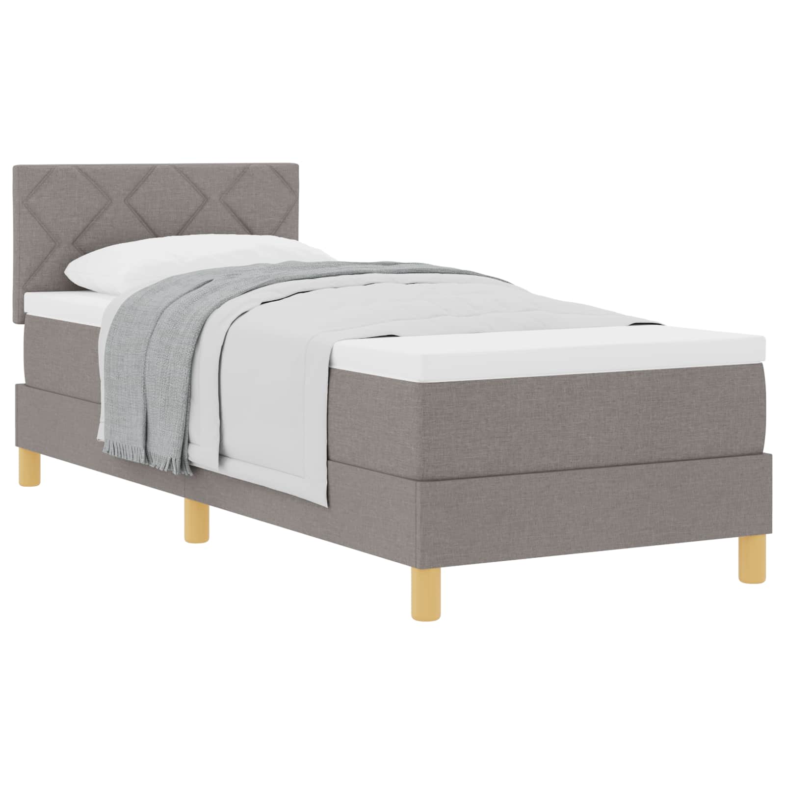 Letto a molle con cuscino Talpa 100 x 200 cm Tessuto | homemem39