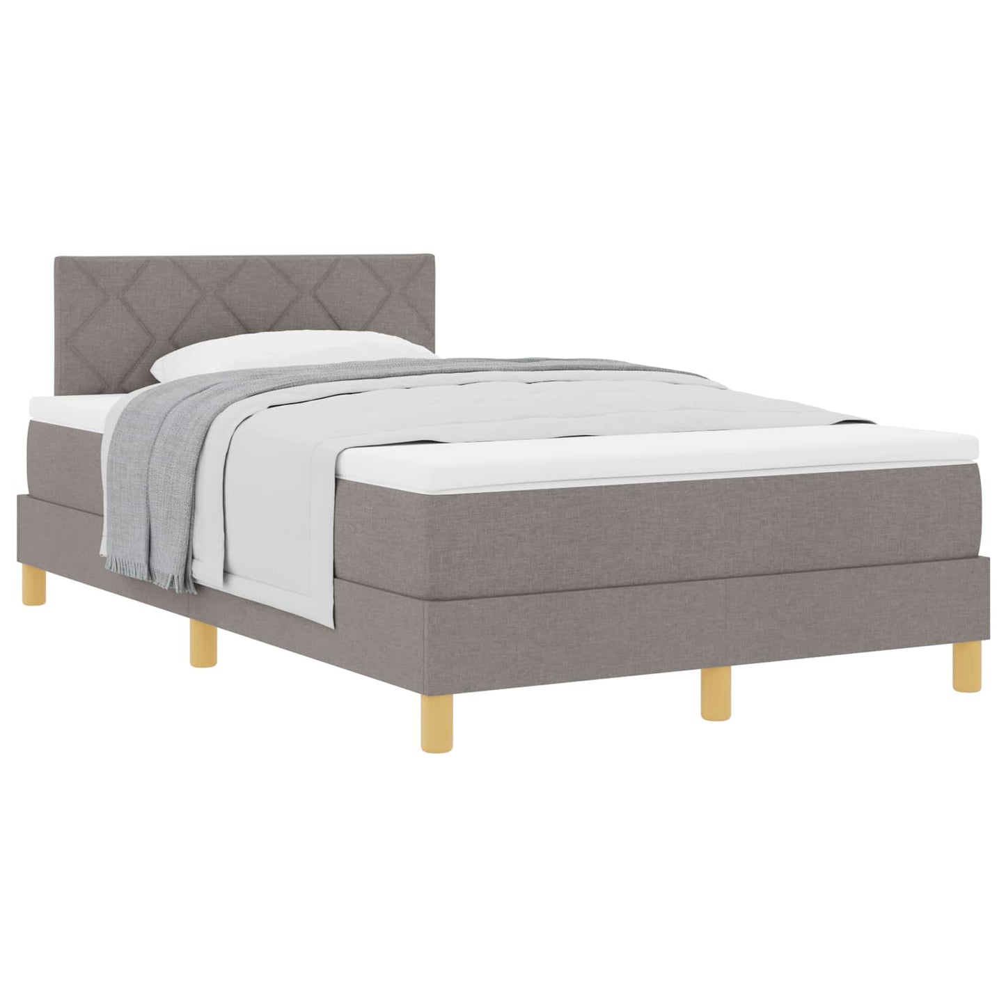 Letto a molle con cuscino Talpa 120 x 190 cm Tessuto | homemem39