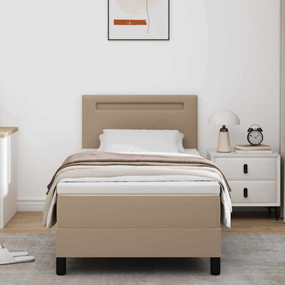 Struttura letto con materasso Cappuccino 90 x 190 cm