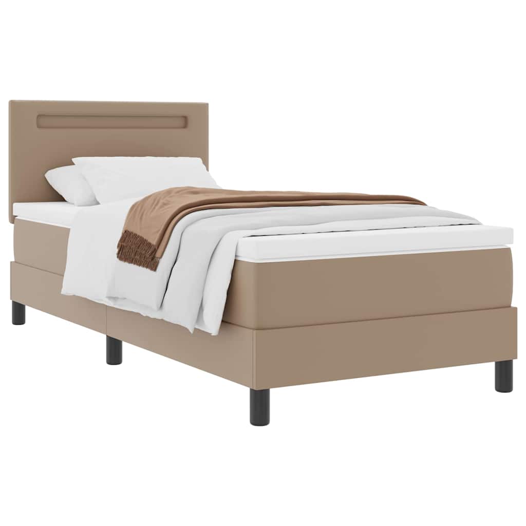 Struttura letto con materasso Cappuccino 90 x 190 cm