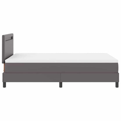 Struttura letto con materasso con materasso Grigio 120 x 190 cm