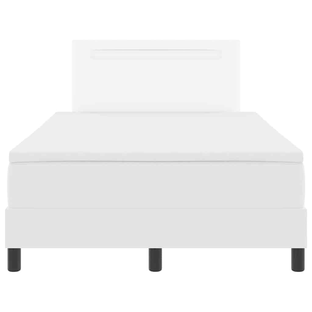 Struttura letto con materasso con materasso Bianco 120 x 200 cm